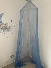 Blue net canopy for sale  BEDFORD