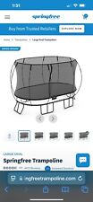 Oval springfree trampoline for sale  San Antonio