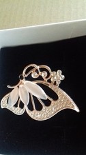 Butterfly brooch pin for sale  EASTBOURNE