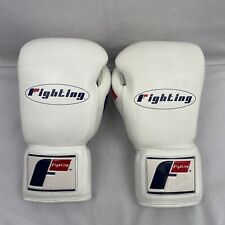 Guantes de entrenamiento de boxeo 6 redondos con cordones blancos 10 oz segunda mano  Embacar hacia Argentina