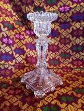 Bougeoir verre pressé d'occasion Bougeoir verre pressé d'occasion  La Roche-sur-Yon