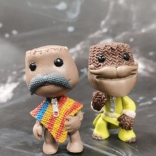 Mini boneco/chapéu Little Big Planet Sackboy boneco de jogo de desenho animado brinquedo colecionável, usado comprar usado  Enviando para Brazil