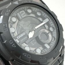 Relógio Casio masculino quartzo analógico-digital pulseira de resina preta 47 mm AEQ100W-1BV comprar usado  Enviando para Brazil