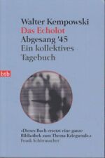 Buch echolot kempowski gebraucht kaufen  Leipzig