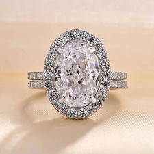Moissanite bridal set for sale  Edison