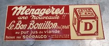 Tôle litho publicitaire d'occasion  Les Lilas