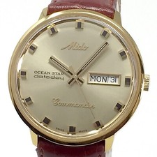Mido (like new & unworn) Gold Ocean Star Datoday Commander Automatic M8419, usado comprar usado  Enviando para Brazil