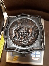 Gussplatte wandrelief metall gebraucht kaufen  Niederkassel