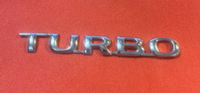Turbo car badge for sale  DERBY