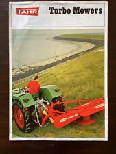 Fahr turbo mowers for sale  BRISTOL