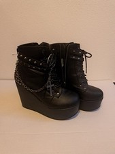 Demonia plateaustiefelette got gebraucht kaufen  Essenbach