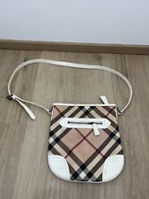Sacoche burberry blanche d'occasion  Villedieu-sur-Indre
