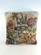 Vintage tapestry cushion for sale  PETERBOROUGH