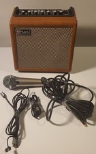 Coolmusic Professional máquina de karaokê amplificador de guitarra com 1 microfone, po... comprar usado  Enviando para Brazil