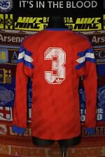 Używany, 3/5 Adidas Adults L #3 Koszulka z długim rękawem retro vintage Jersey Chile na sprzedaż  PL