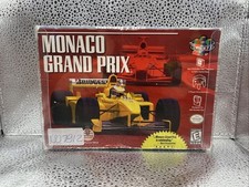 Monaco Grand Prix N64 Nintendo 64 na caixa com manual testado + protetor de caixa comprar usado  Enviando para Brazil