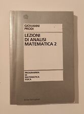 Analisi matematica. giovanni usato  Pavia