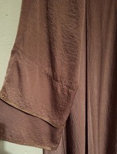 Abaya crinkle rosa usato  Spedire a Italy