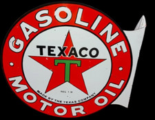 Porcelain texaco gasoline d'occasion  Expédié en Belgium