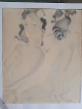 Antique painting signed d'occasion  Expédié en Belgium
