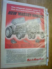 Vintage massey harris for sale  Three Rivers