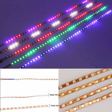 2X Luzes de tira de neon LED brilhantes flash fino para decoração de motocicleta festa 12V comprar usado  Enviando para Brazil