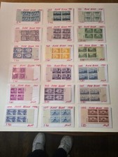 Plate blocks 40s for sale  Bath
