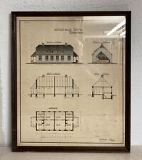 Zeichnung bauernhaus architekt gebraucht kaufen  Graal-Müritz, Seeheilbad