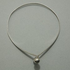 Collier torque argent d'occasion  Les Sables-d'Olonne