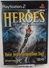 Usado, HEROES OF MIGHT AND MAGIC QUEST FOR THE DRAGONBONE STAFF PS2 ITALIANO COMPLETO comprar usado  Enviando para Brazil