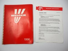 Welger prospektmappe verkaufsp gebraucht kaufen  Merseburg