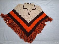 Poncho vintage laine d'occasion  Selles-sur-Cher