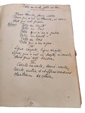Unique manuscrit scout d'occasion  Le Cannet