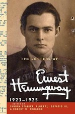 Letters ernest hemingway for sale  LONDON