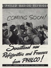 1945 Philco: Coming Soon refrigeradores y congeladores anuncio impreso vintage segunda mano  Embacar hacia Mexico