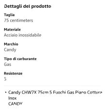 Candy chw74wx piano usato  Cerveteri