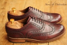 Grenson burgundy leather for sale  SUTTON COLDFIELD