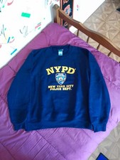 Sweatshirt nypd police d'occasion  Habsheim