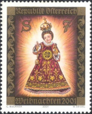 Austria 2001 natale usato  Trambileno
