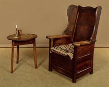Antique oak armchair for sale  LLANDUDNO JUNCTION