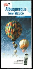Usado, ⫸ 2009 AAA ALBUQUERQUE NOVO MÉXICO NM CITY SERIES Balão Mapa Rodoviário ABQ - (261) comprar usado  Enviando para Brazil