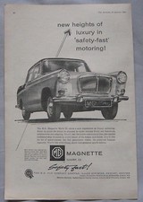 1960 magnette iii for sale  DARWEN