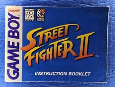 Usado, Street Fighter II 2 Original Nintendo GameBoy Manual Apenas Folheto de Instruções comprar usado Usado, Street Fighter II 2 Original Nintendo GameBoy Manual Apenas Folheto de Instruções comprar usado  Enviando para Brazil