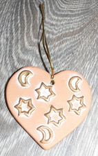 Weihnachtsbaumschmuck herz mon gebraucht kaufen  Vitte