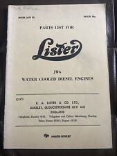 Lister jw6 water for sale  BERKHAMSTED