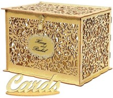 Gold wedding card for sale  Hendersonville
