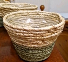 Boho stil blumenübertopf gebraucht kaufen  Kastl