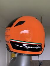 Casque jet orange d'occasion  Mont-Saint-Aignan