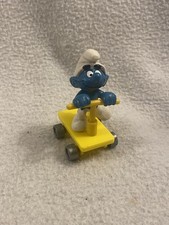 Vintage RARO Super Smurf PEYO 40230 SCOOTER AMARELO Brinquedo comprar usado  Enviando para Brazil