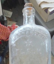 Antique warranted flask for sale  Rockport
